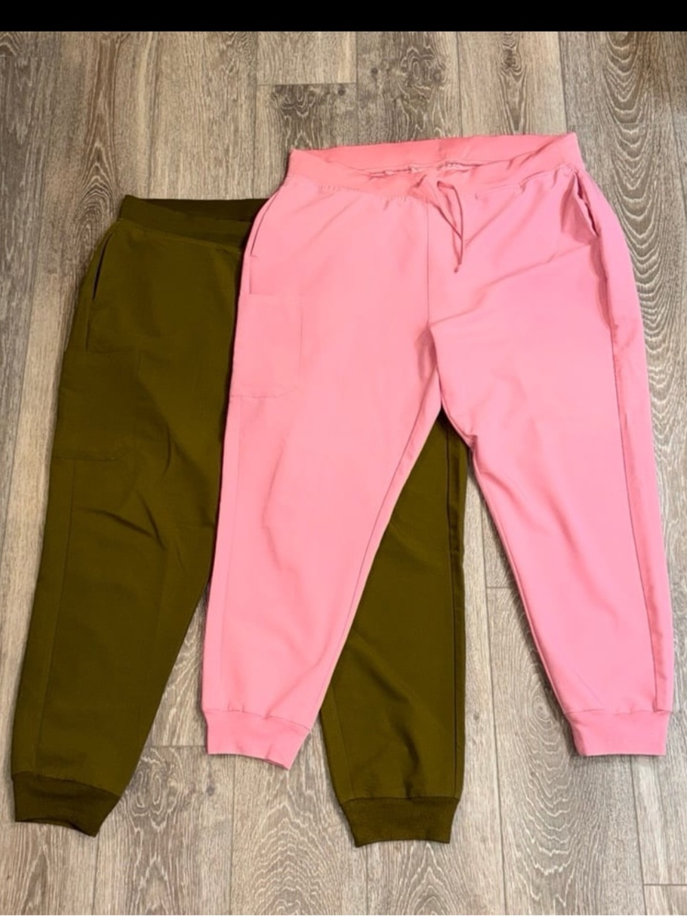 2 Pairs Women's Mandala Jogger Scrub Pants